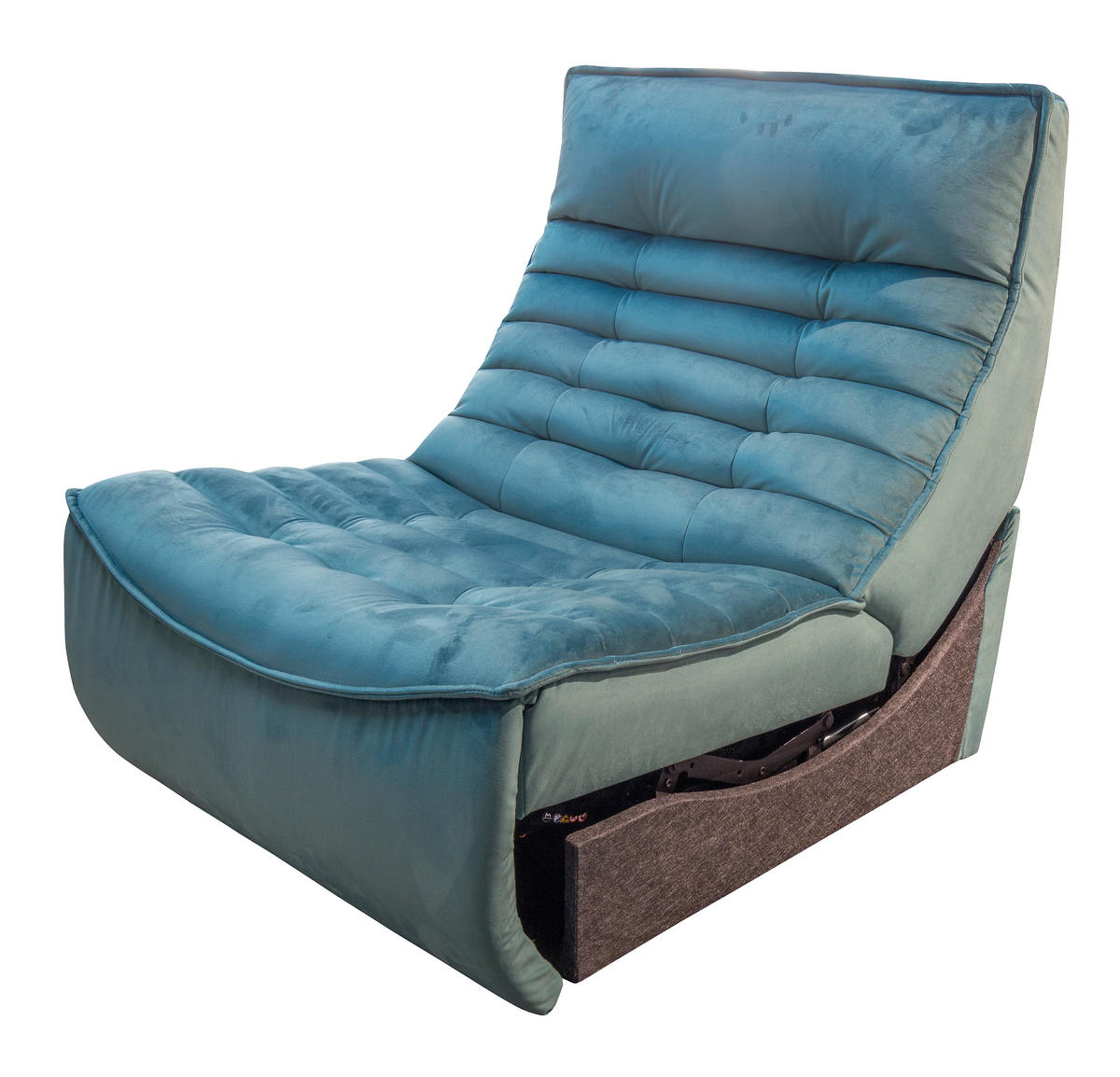 SEDEŽNI ELEMENT, svetlo modra  - svetlo modra, Design, tekstil - Calia Italia