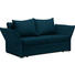 SCHLAFSOFA in Textil Petrol - Chromfarben/Petrol, KONVENTIONELL, Textil/Metall (213/88/91cm) - Novel SCHLAFSOFA in Textil Petrol - Chromfarben/Petrol, KONVENTIONELL, Textil/Metall (213/88/91cm) - Novel