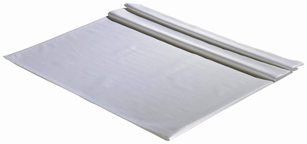 TISCHDECKE 130/220 cm  - Weiß, Basics, Textil (130/220cm)