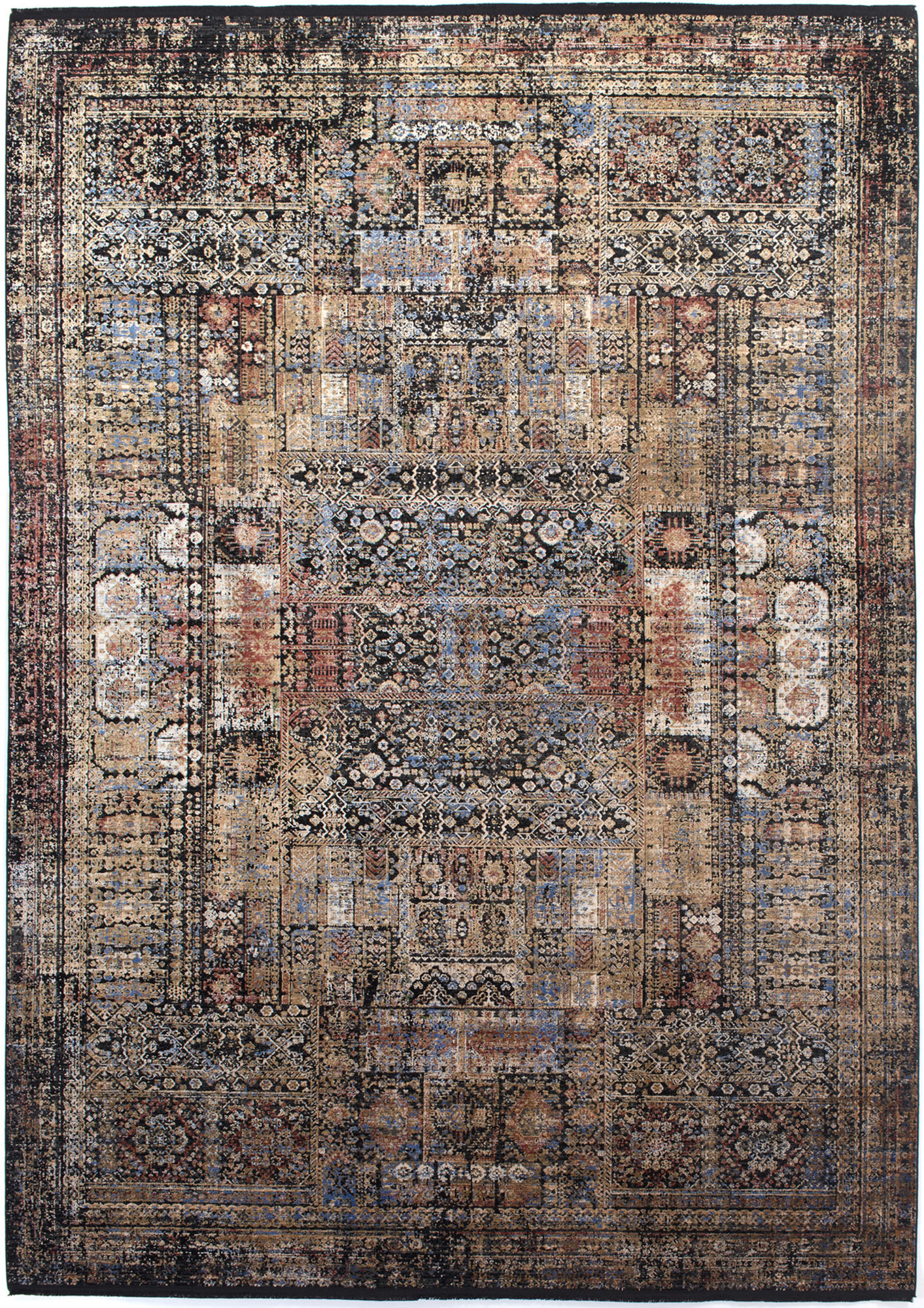 WEBTEPPICH 140/200 cm Bordeaux Multicolor  - Multicolor, Design, Textil (140/200cm) - Dieter Knoll