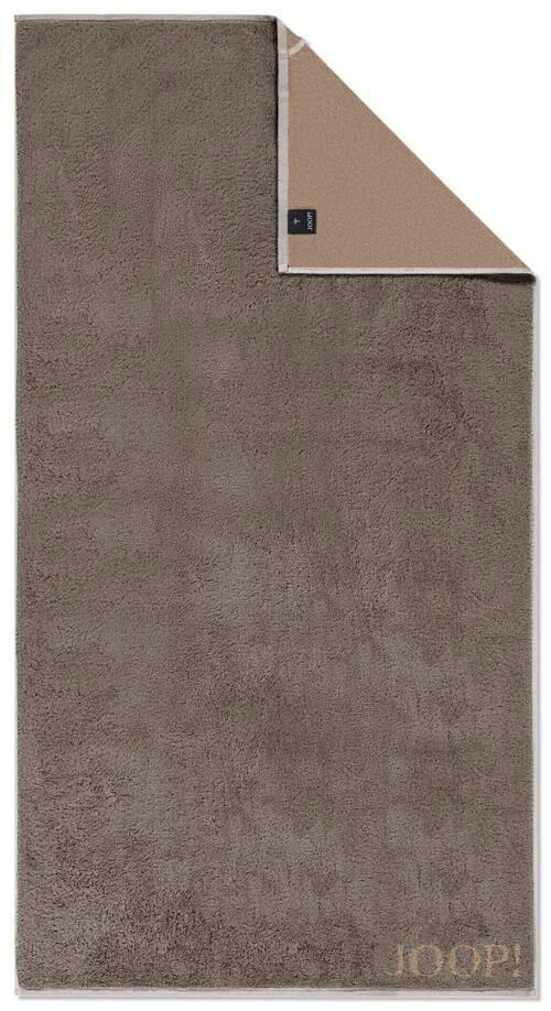 HANDTUCH Contour Doubleface Taupe, Dunkelgrau, Beige  - Taupe/Dunkelgrau, Basics, Textil (50/100cm) - Joop!