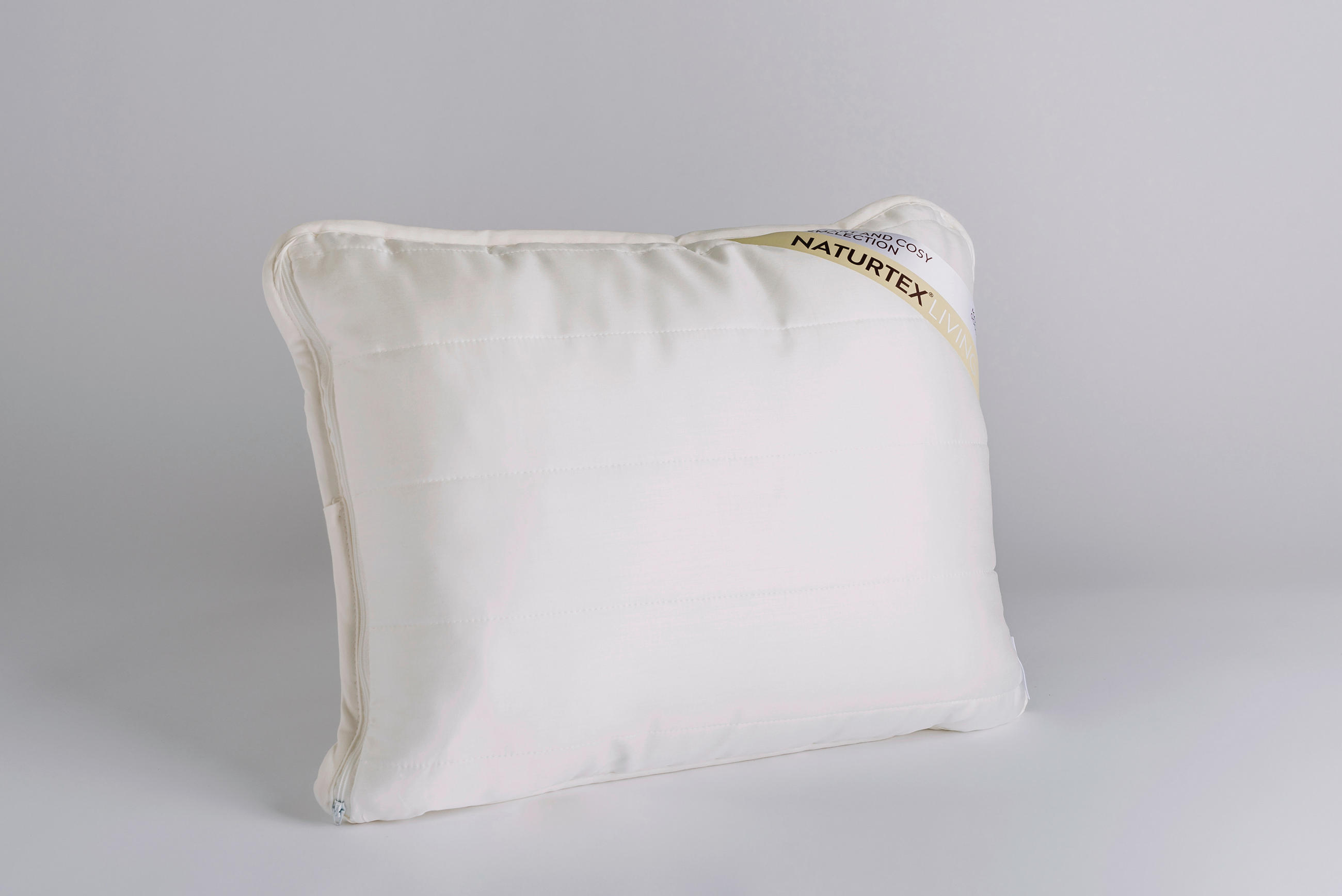 PÁRNA   - fehér, Basics, textil (70/90/10cm) - Naturtex