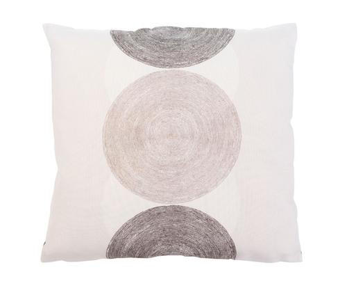 ZIERKISSEN  50/50 cm   - Taupe, Design (50/50cm) - Novel