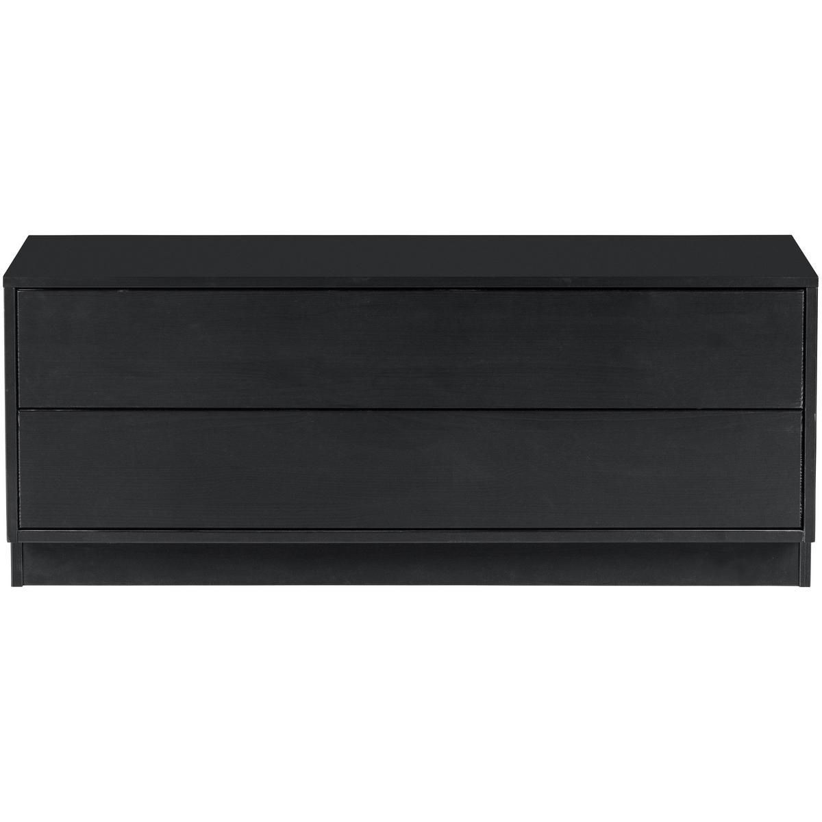 LOWBOARD Finca  in 100/40/40 cm  - Schwarz, Design, Holz (100/40/40cm) - Livetastic