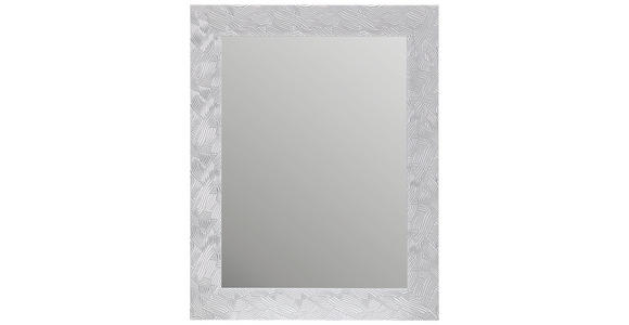 WANDSPIEGEL 55/70/2 cm    in rechteckig  - Silberfarben, LIFESTYLE, Glas/Holzwerkstoff (55/70/2cm) - Carryhome