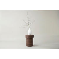 BEISTELLTISCH 35/35/45 cm furniert Braun rund  - Braun, Design, Holz (35/35/45cm) - Livetastic