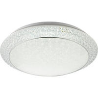 LED-DECKENLEUCHTE 28 W  51/12 cm    - Klar/Weiss, Konventionell, Kunststoff/Metall (51/12cm) - Globo