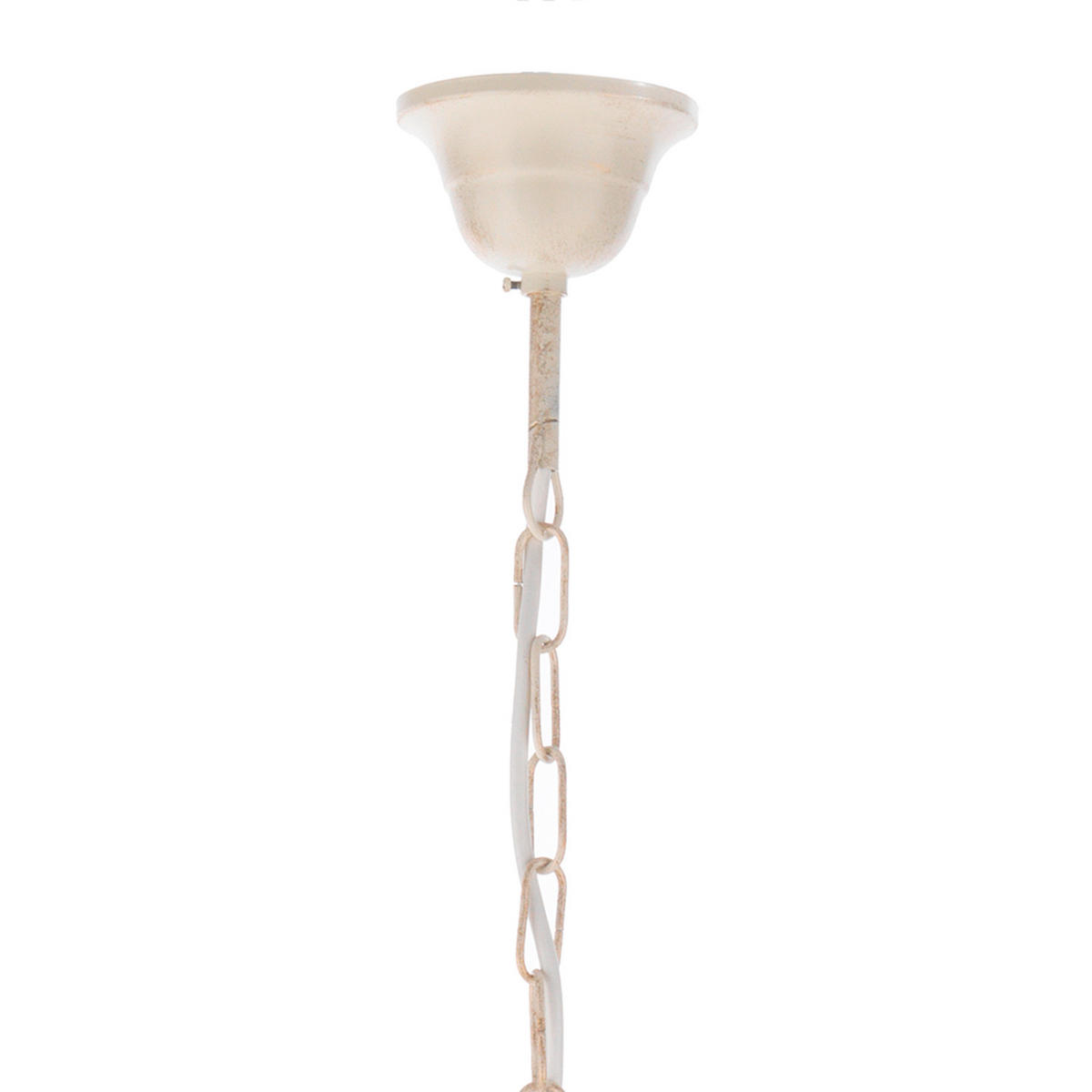 KRONLEUCHTER 65/82 cm   - Bronzefarben, KONVENTIONELL, Glas/Metall (65/82cm)
