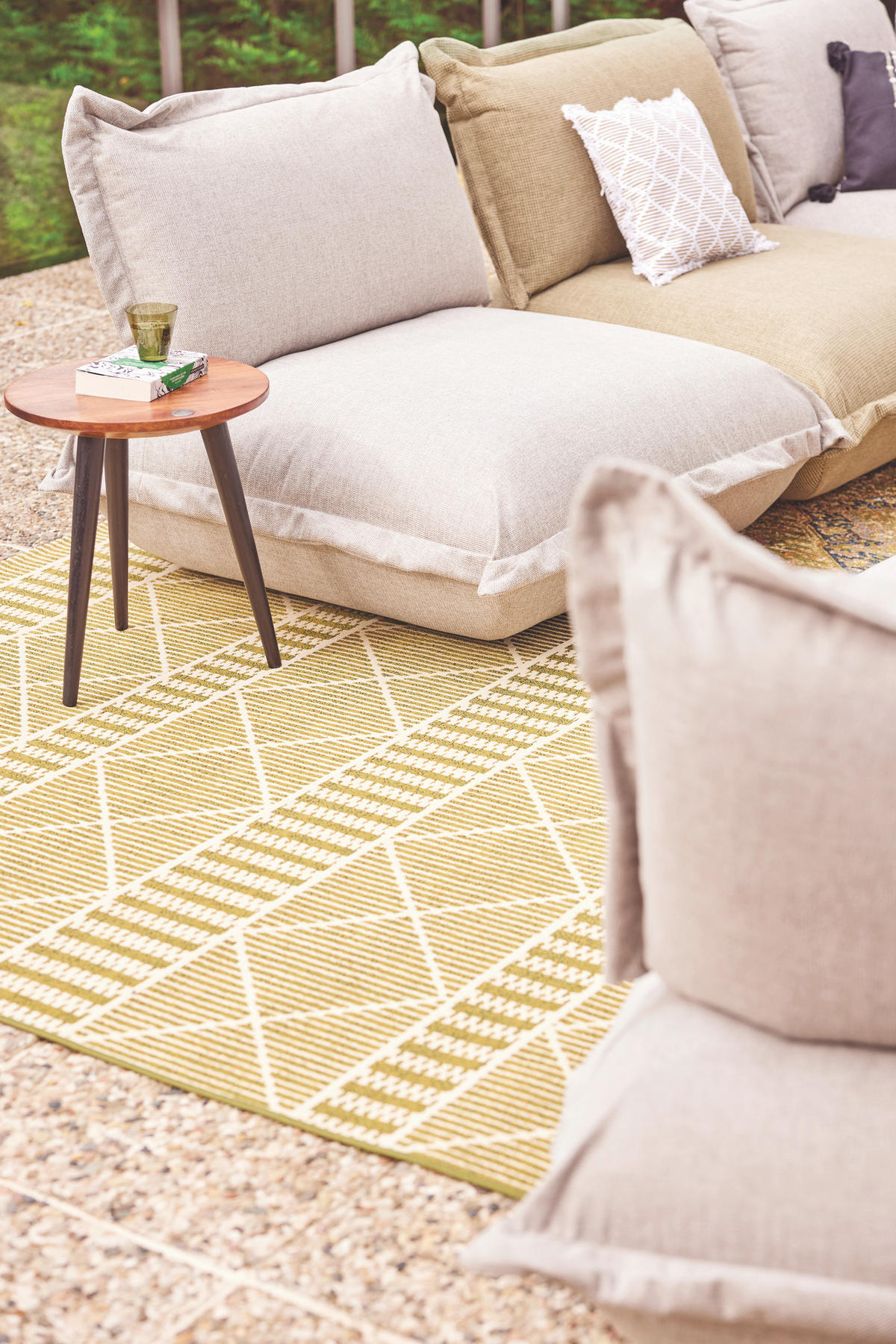 OUTDOORTEPPICH 60/100 cm Grün  - Grün, Basics, Textil (60/100cm) - Tom Tailor