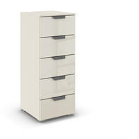 KOMMODE  in 40/100/35 cm  - Chromfarben/Champagner, Design, Glas/Holzwerkstoff (40/100/35cm) - Carryhome