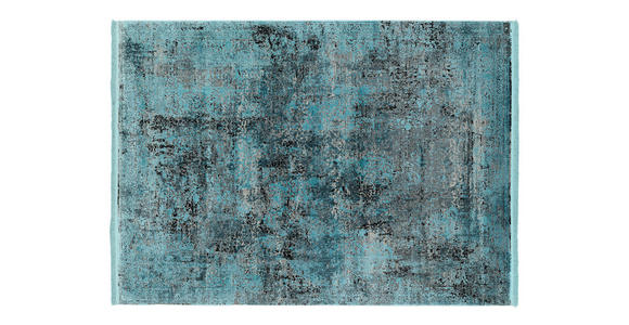 WEBTEPPICH 80/150 cm  - Blau, Design, Textil (80/150cm) - Dieter Knoll