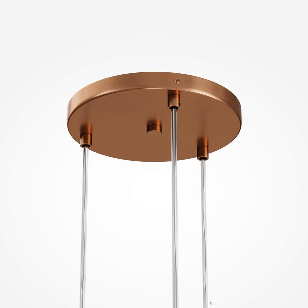 PENDELLAMPA 40/64,1 cm  - guldfärgad, Modern, metall/glas (40/64,1cm) - MAYTONI