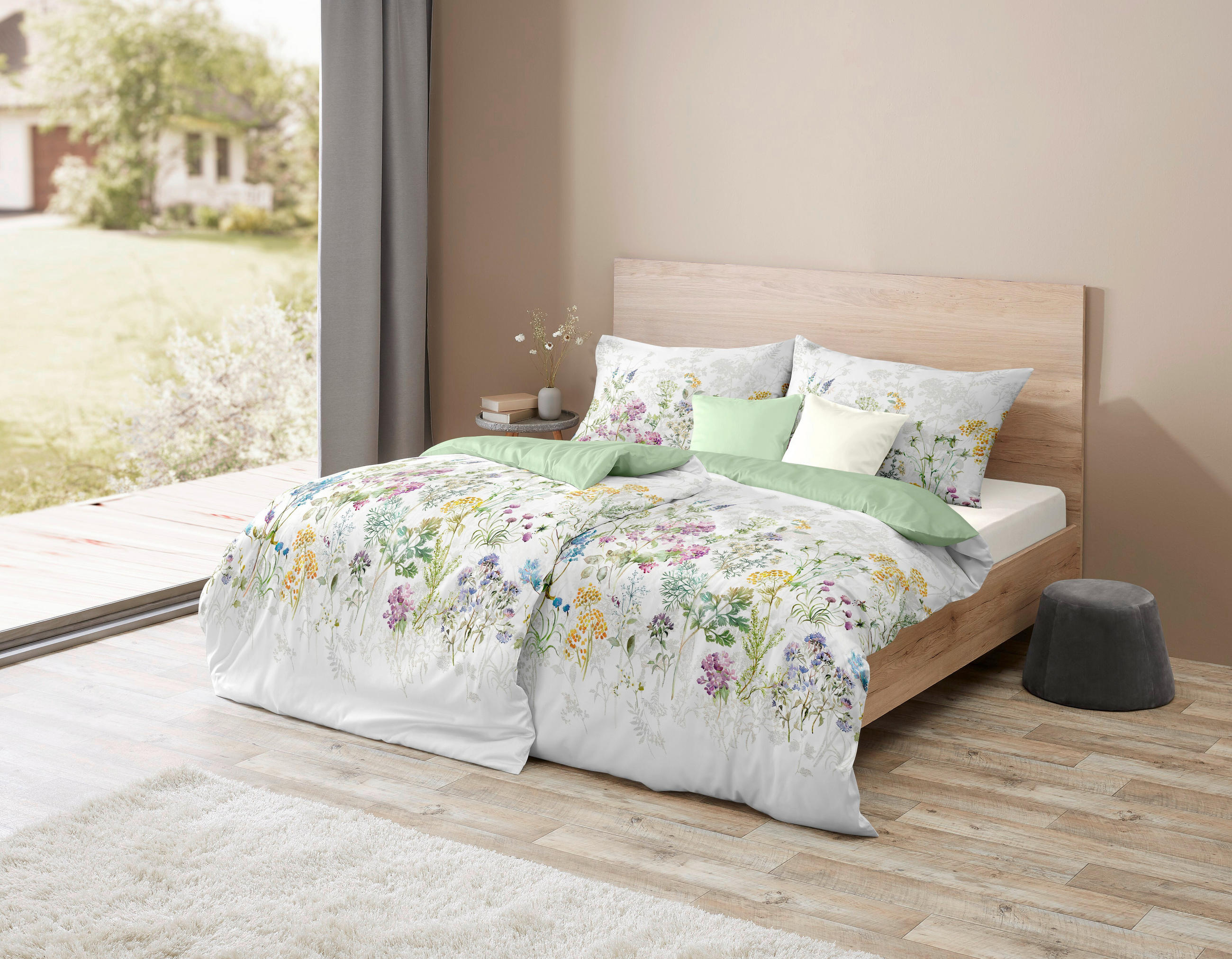 POSTELJNINA BED ART 140/200 cm mako saten  - Konvencionalno, tekstil (140/200cm) - Fleuresse