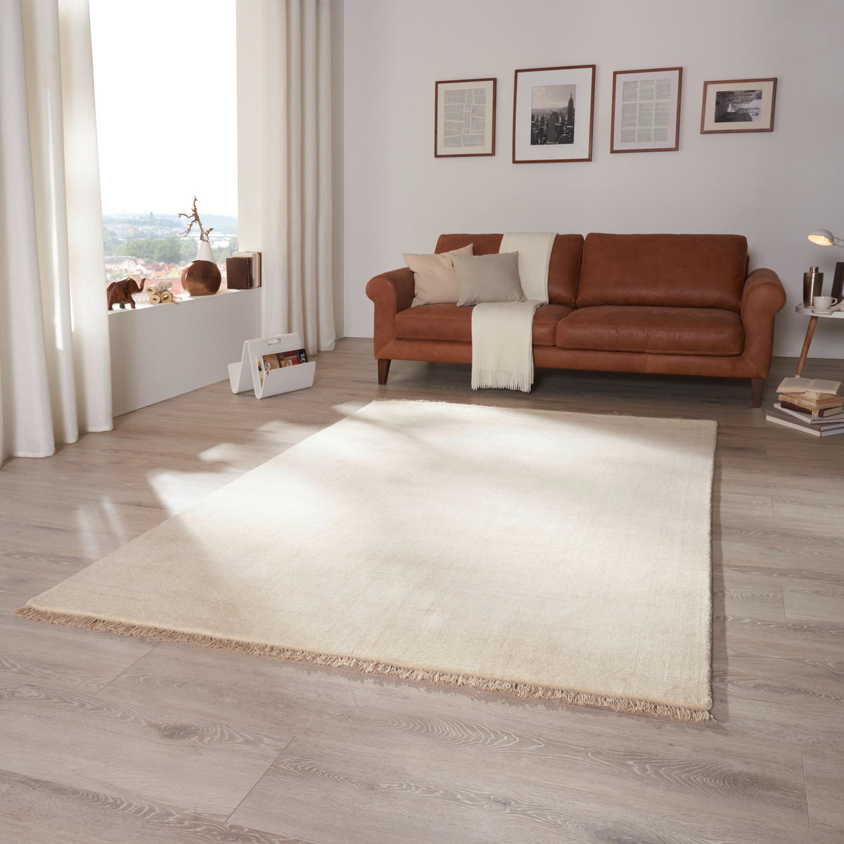 ORIENTÁLNY KOBEREC, 90/160 cm, prírodná farba - prírodná farba, Design, textil (90/160cm) - Cazaris