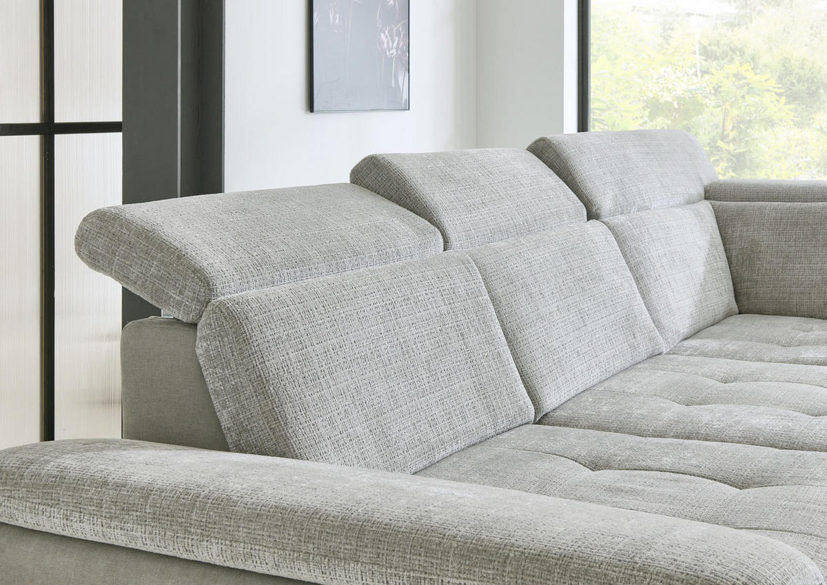 UGAONA GARNITURA siva  - siva/bež, Moderno, tekstil - Beldomo Comfort