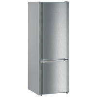 KÜHL-GEFRIER-KOMBINATION 55/161,2/63 cm CUele 2831  - Edelstahlfarben, Basics, Metall (55/161,2/63cm) - Liebherr