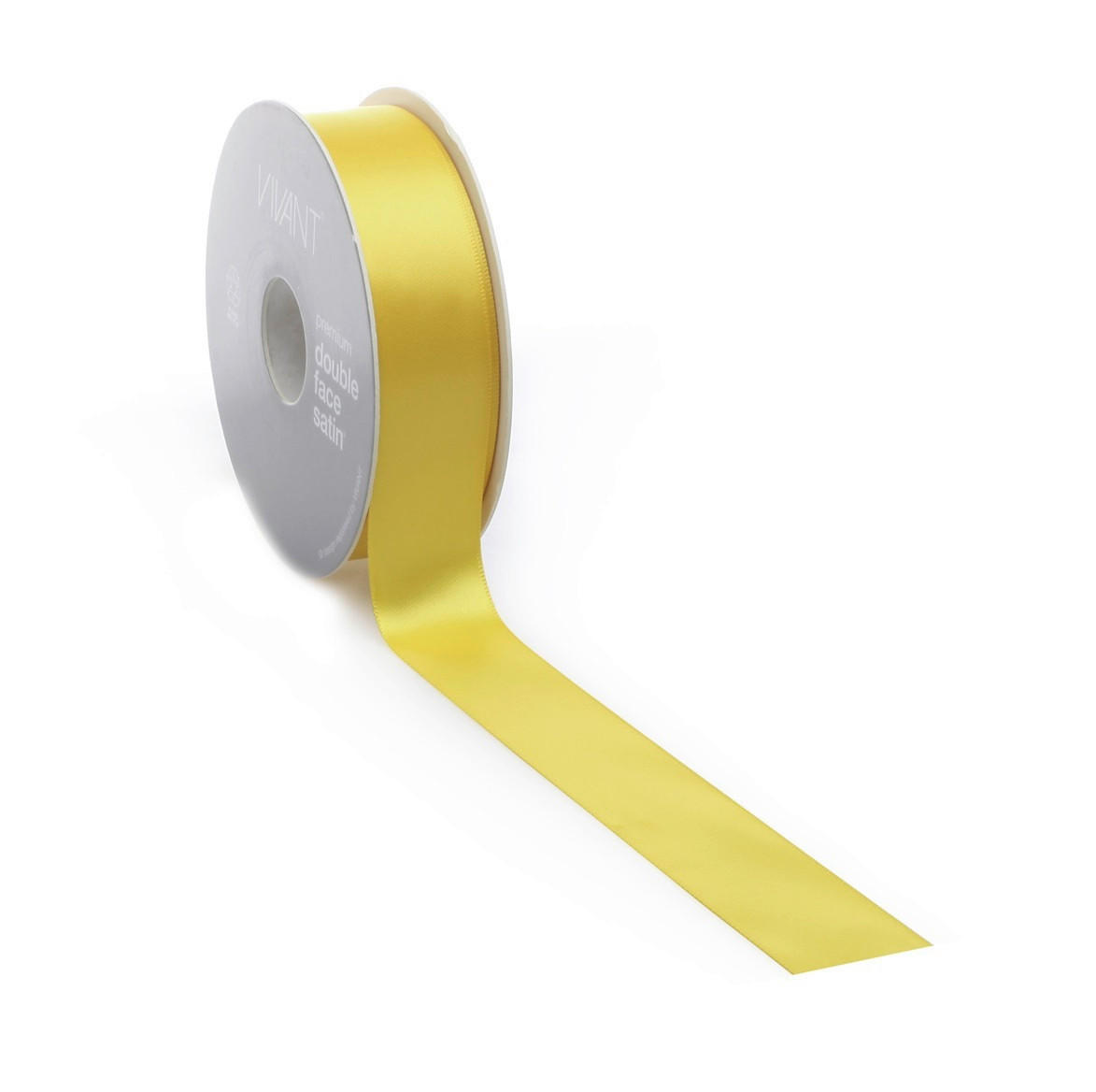 GESCHENKBAND  - Gelb, Basics (2,5/500cm)