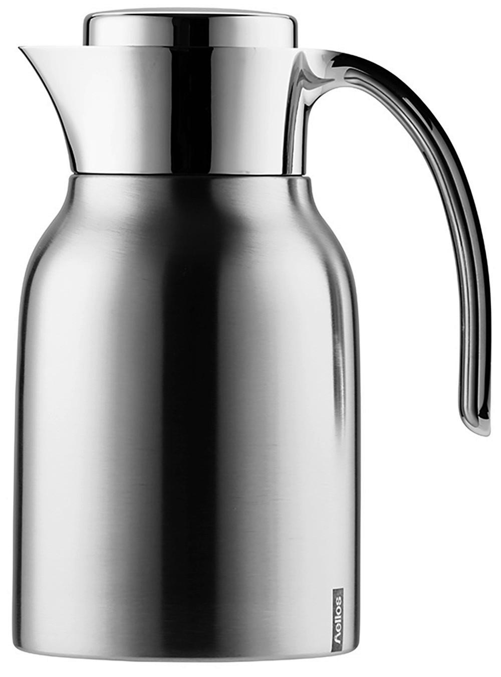 ISOLIERKANNE  - Silberfarben, Basics, Metall (16.5/11.2/20.4cm)