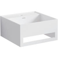 WASCHBECKEN 40/20/40 cm  - Weiß, MODERN, Stein (40/20/40cm)