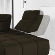 ECKSOFA in Struktur Anthrazit  313/233 cm  - Anthrazit/Schwarz, Design, Kunststoff/Textil (313/233cm) - Emilio Belluti