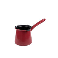 POSUDA ZA PRIPREMANJE KAVE  - crvena, Basics, metal (11cm) - Riess