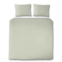 BETTWÄSCHE 3-teilig Satin 200/200 cm  - Hellgrün, Basics, Textil (200/200cm) - Florella