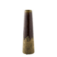 VASE  - Braun, Basics, Keramik (11/39cm)