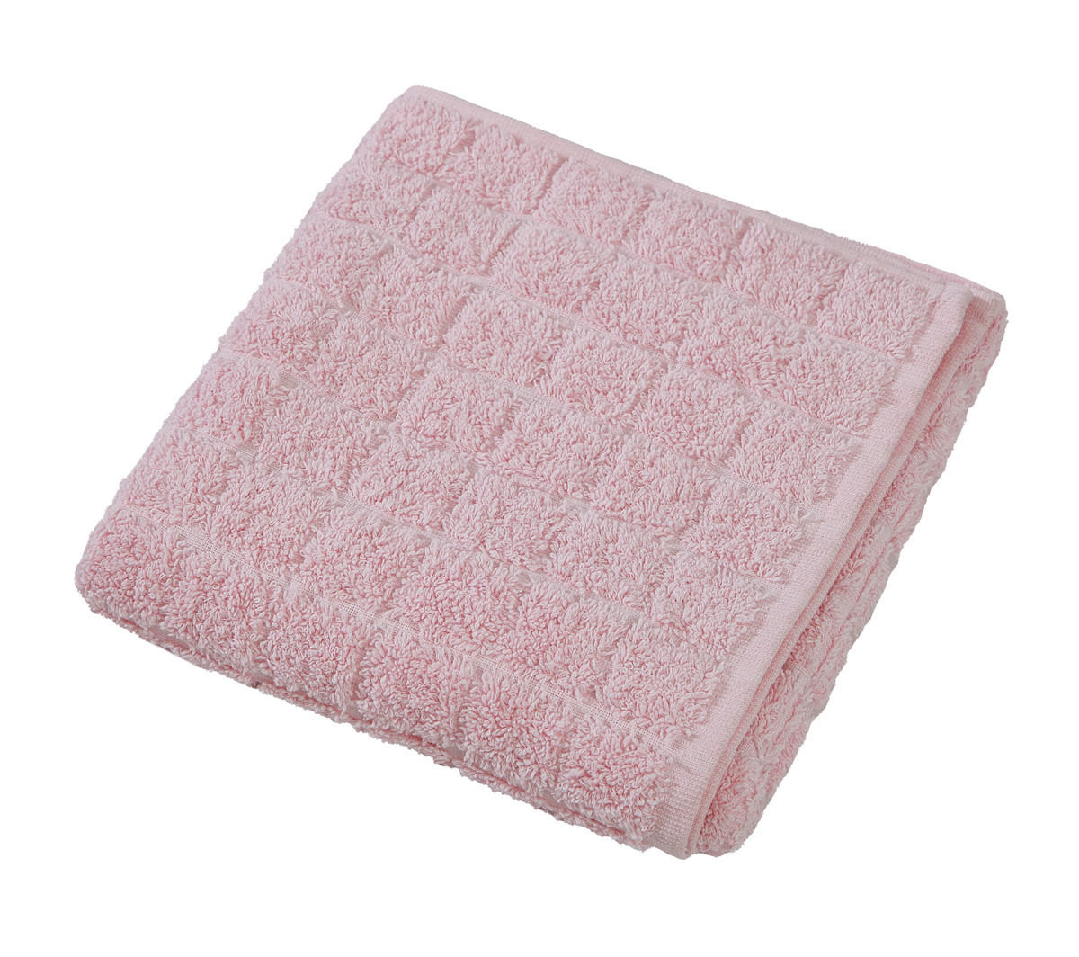 PEŠKIR ZA RUKE SQUARES  pink 70/130 cm  - pink, Konvencionalno, tekstil (70/130cm) - Boxxx
