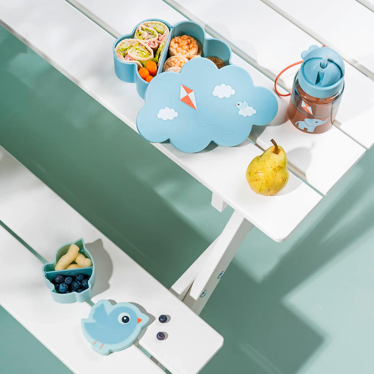 PAUSENSET  - Hellblau, Basics (25,5/15,5/7,2cm)