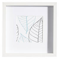 FOTORAHMEN - Weiß, Basics, Glas/Holz (23/23/3cm)