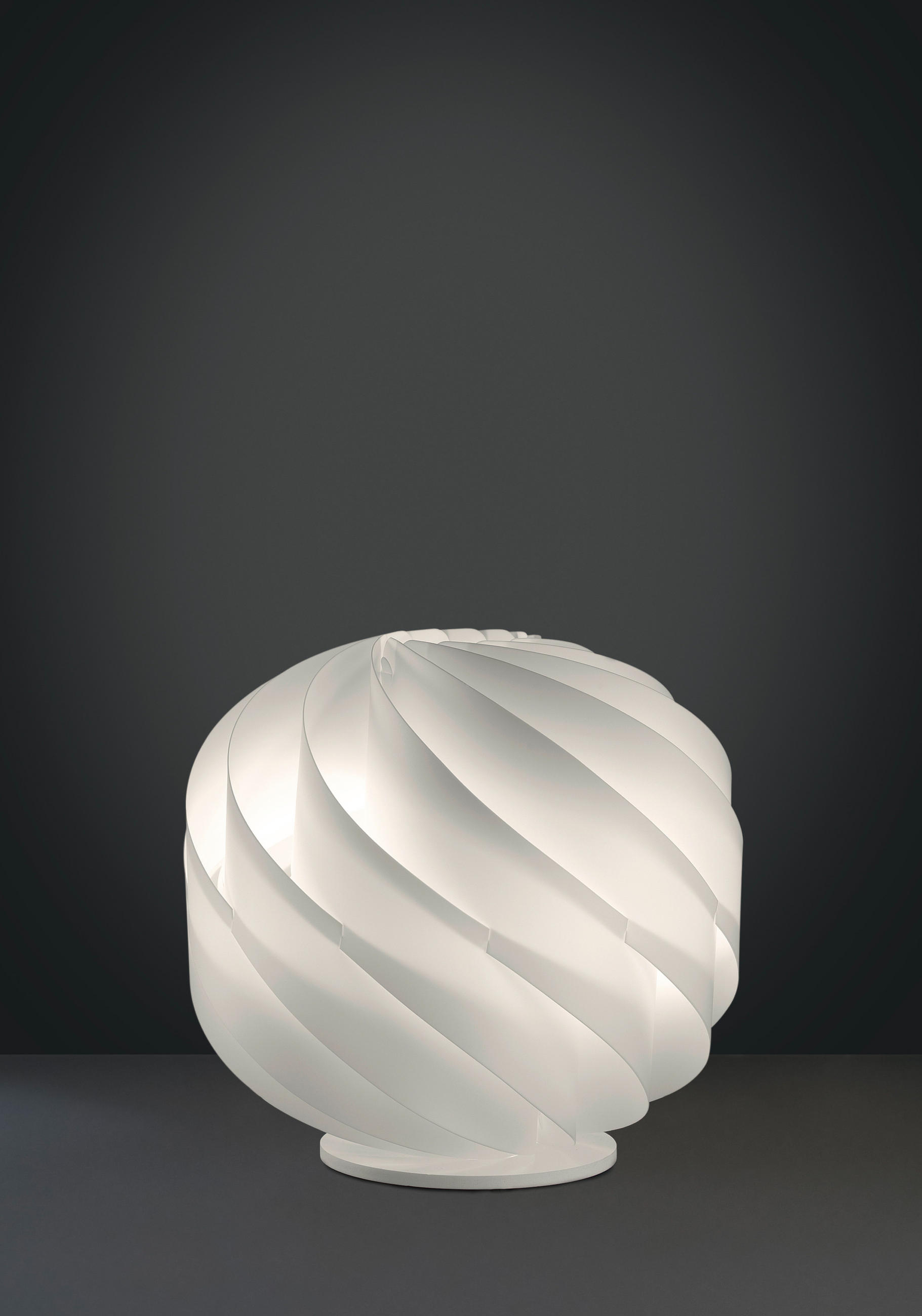 TISCHLEUCHTE - Weiß, KONVENTIONELL, Kunststoff (40/37cm)