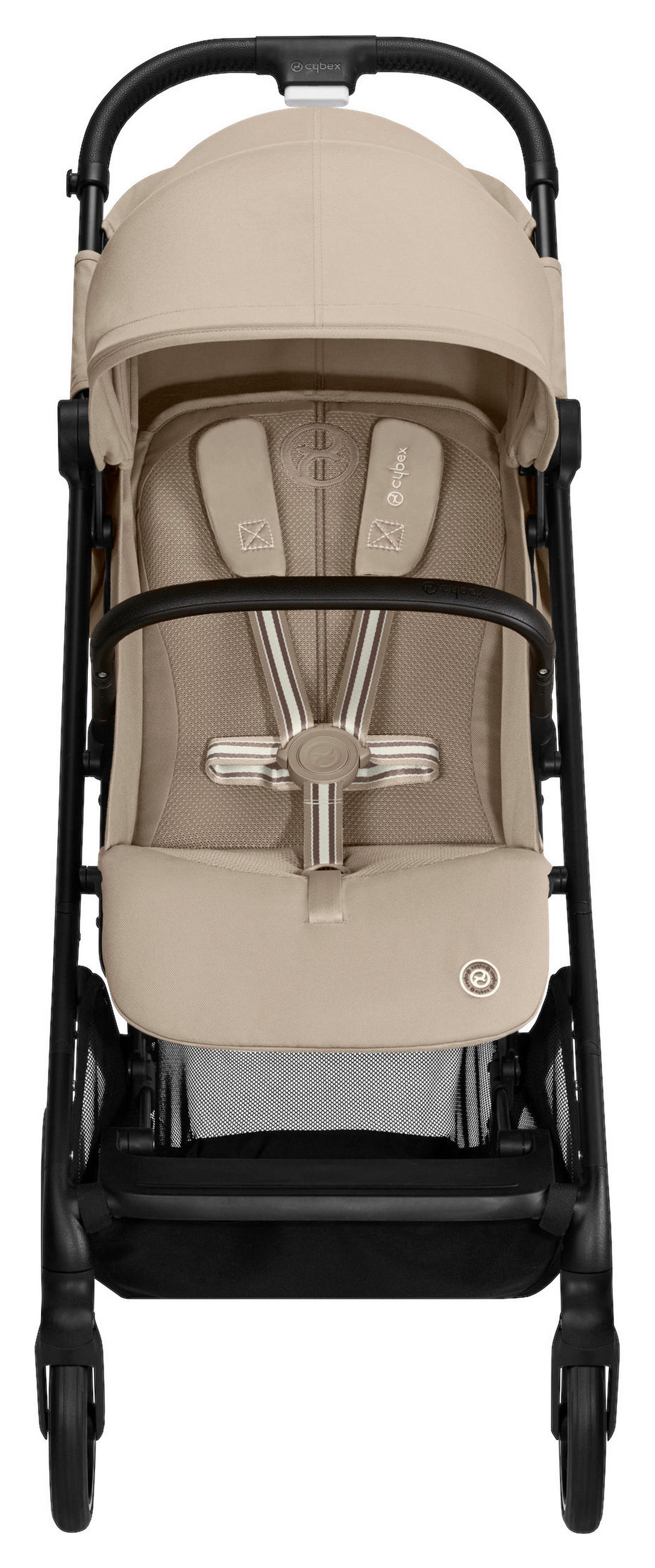 BUGGY Beezy  - Beige/Schwarz, Basics, Textil/Metall (29/65/10,1cm) - cybex GOLD