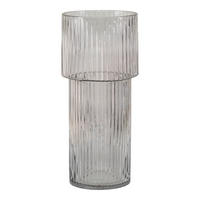 VASE  - Klar, Design, Glas (17.5/40/17.5cm)
