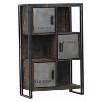 KOMMODE 90/140/40 cm  - Braun, Design, Holz/Metall (90/140/40cm)