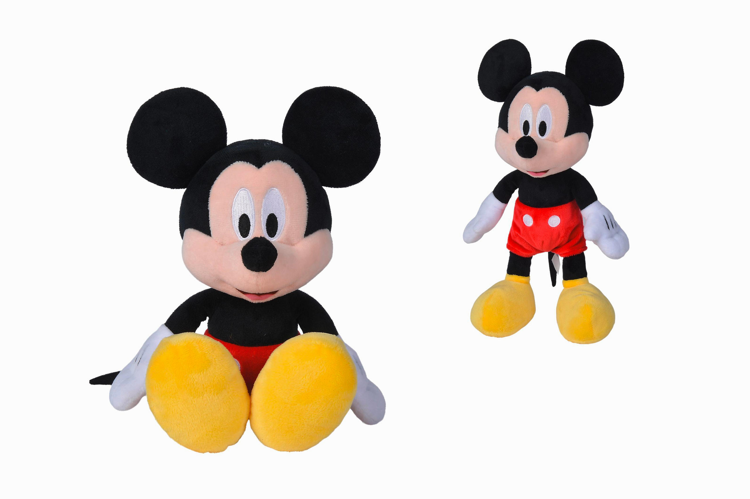 PLÜSCHTIER Mickey & Minnie  - Multicolor, Basics, Textil (13/17/25cm) - Disney