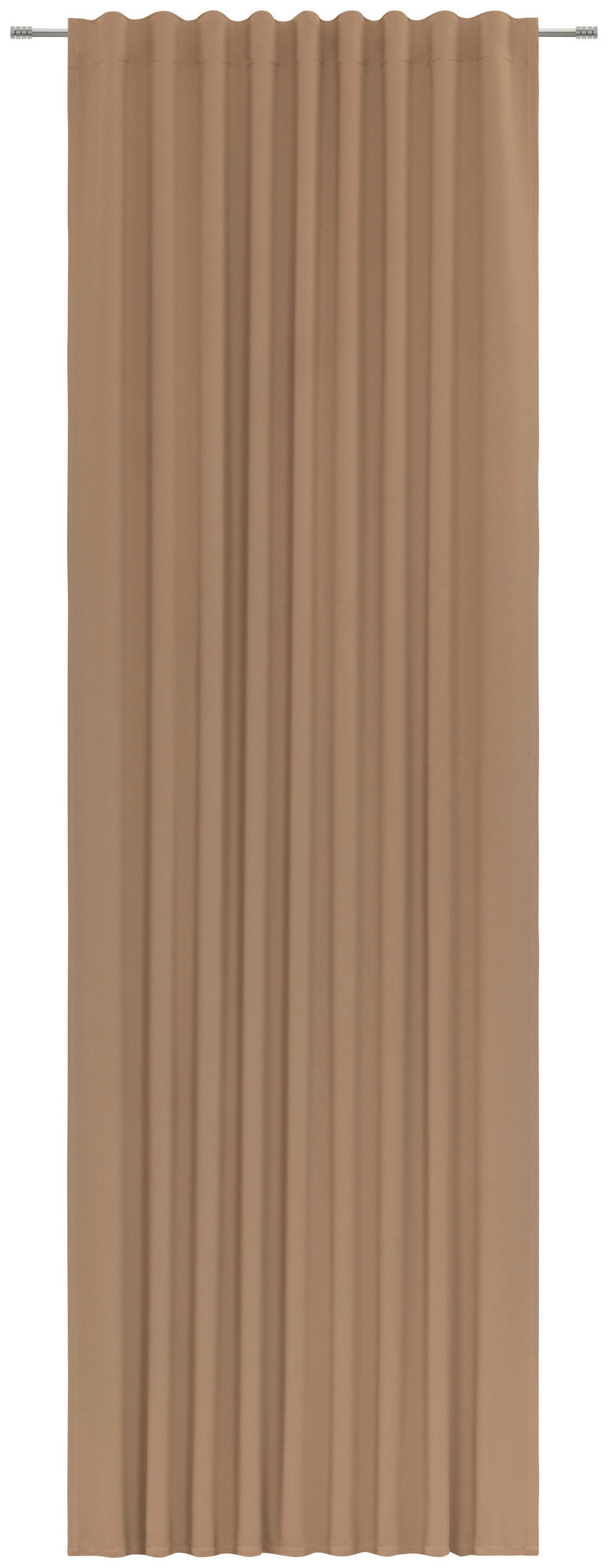 KÉSZFÜGGÖNY sötétítő  - mokka, Basics, textil (140/300cm) - Esposa