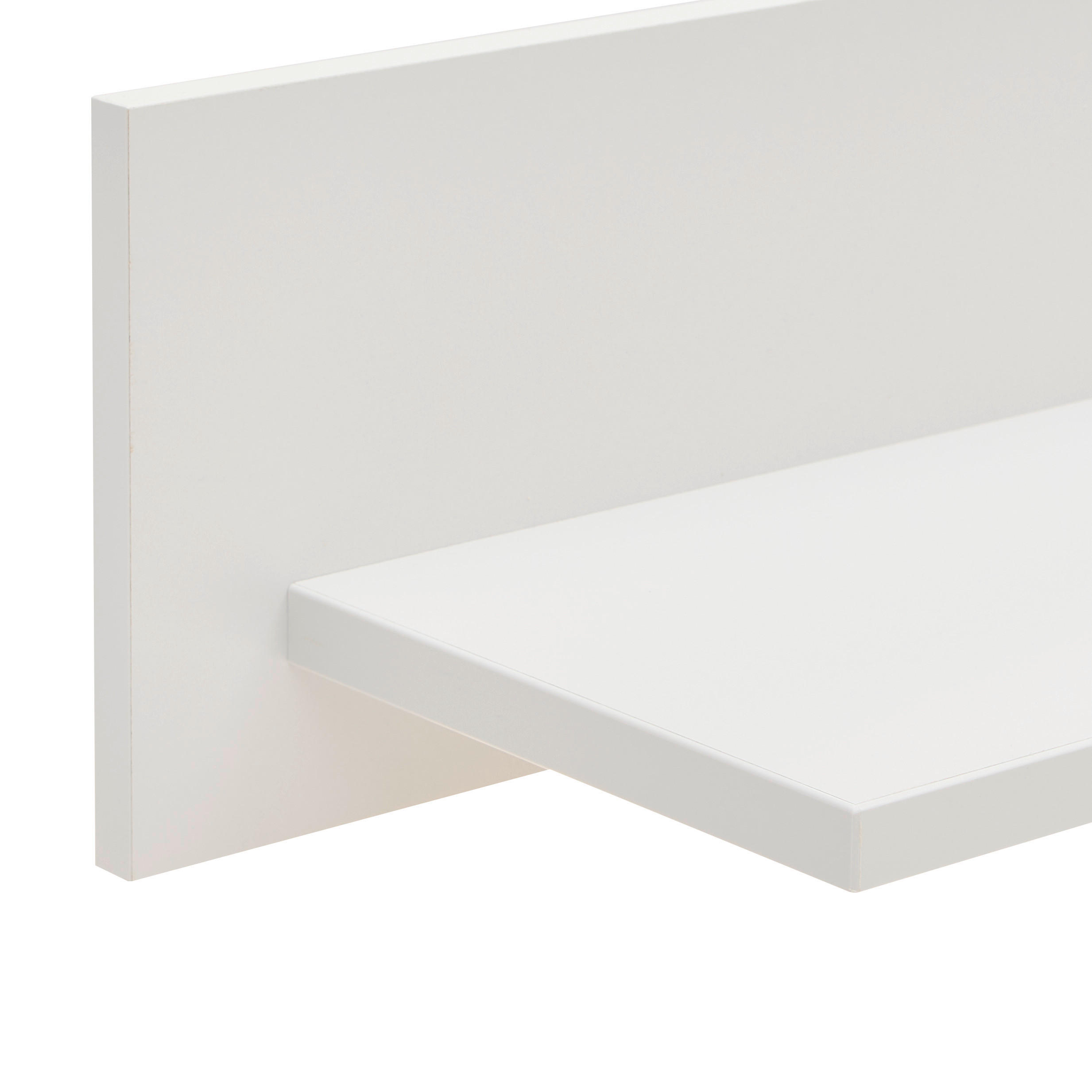 WANDBOARD Hellgrau  - Hellgrau, KONVENTIONELL, Holzwerkstoff (150/20,4/24,8cm) - Hom`in