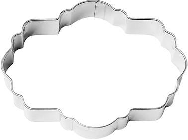 KEKSAUSSTECHFORM - Edelstahlfarben, Konventionell, Metall (5,5/2,5/4cm) - Birkmann