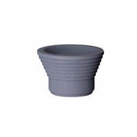 KERZENHALTER - Anthrazit, KONVENTIONELL, Stein (9,2/6,0cm) - Blomus