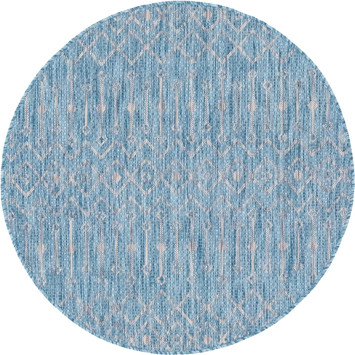 WEBTEPPICH Türkis - Türkis, Basics, Textil (120cm)