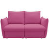 2-SITZER-SOFA Looks XII in Mikrofaser Rosa  - Rosa, Design, Textil (180/100/97cm) - LOOKS by W.Joop