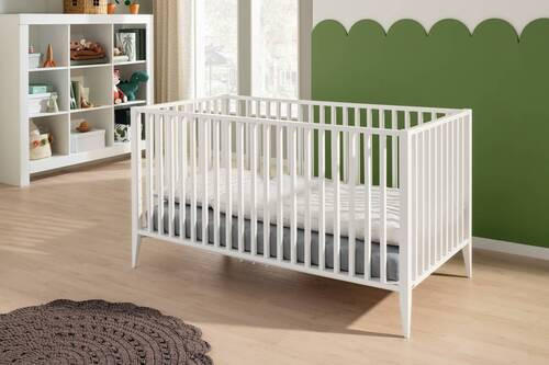 GITTERBETT FELIE 146,6/76,3 cm  - Weiß, Basics, Holz (146,6/76,3cm) - Paidi