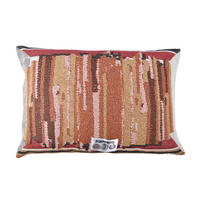 KISSENHÜLLE 50/70 cm  - Dunkelorange/Braun, Basics, Textil (50/70cm) - Zoeppritz