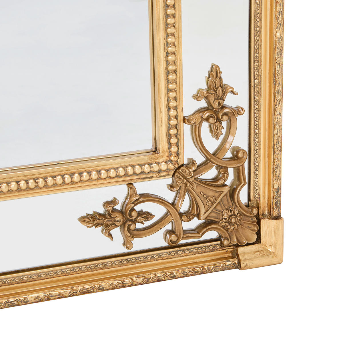 WANDSPIEGEL 154/236/9 cm    in  - Goldfarben, Design, Glas/Holz (154/236/9cm) - Novel