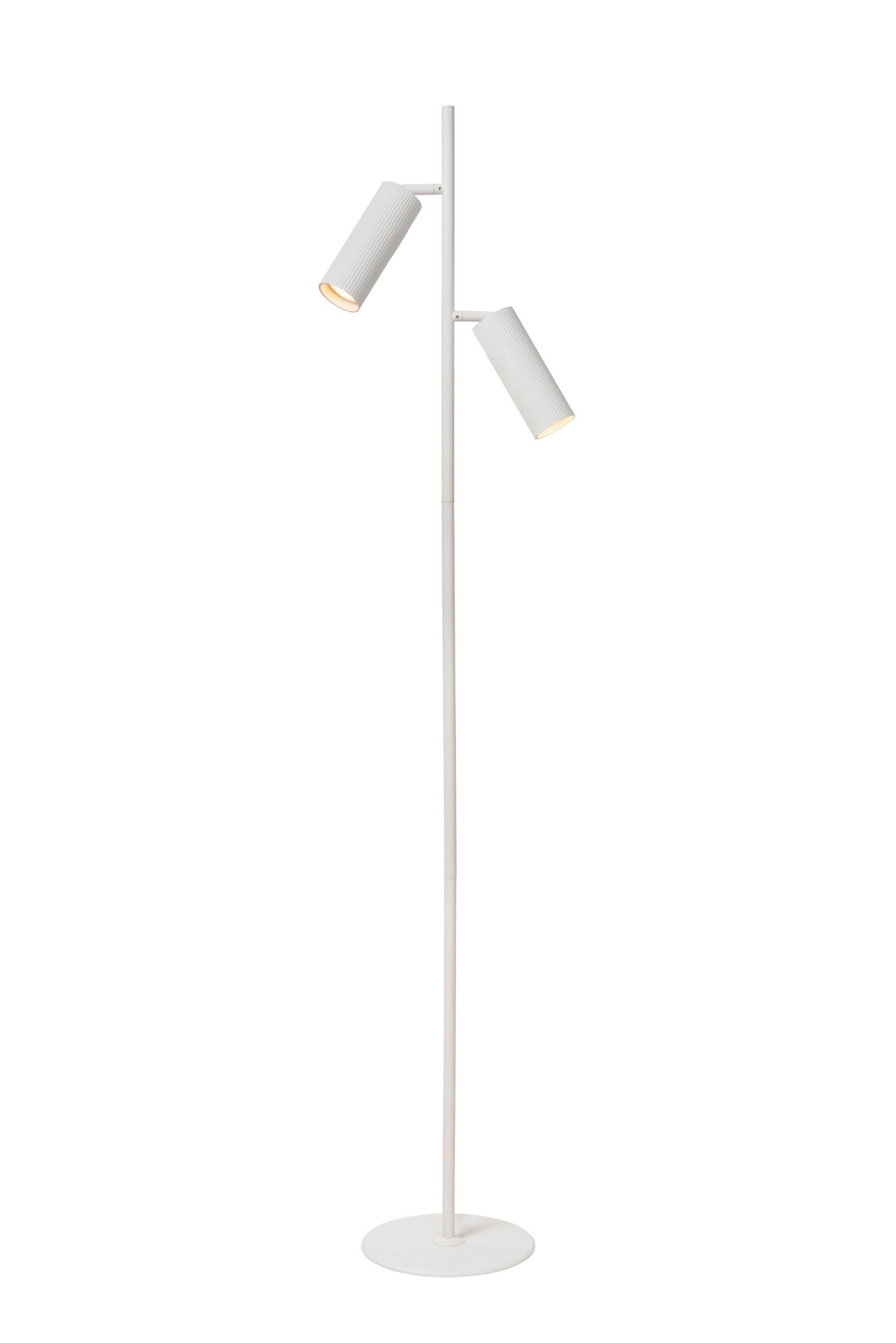 STEHLEUCHTE CLUBS 22/22/140 cm   - KONVENTIONELL, Glas (22/22/140cm) - Lucide
