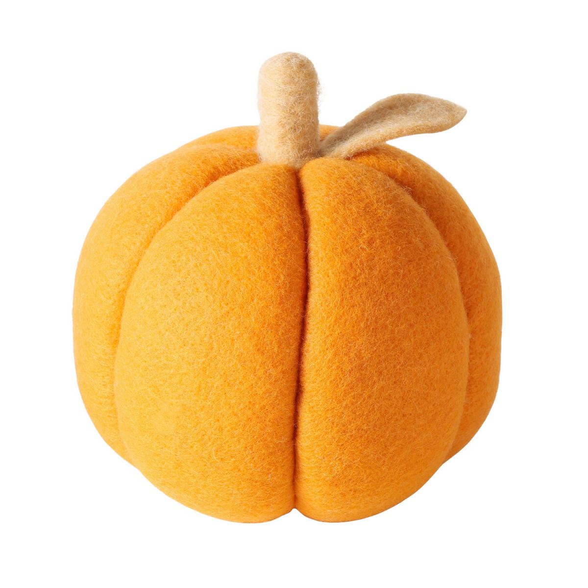 DEKOKÜRBIS - Orange, Basics, Kunststoff/Textil (16,5/16,5/17,5cm)