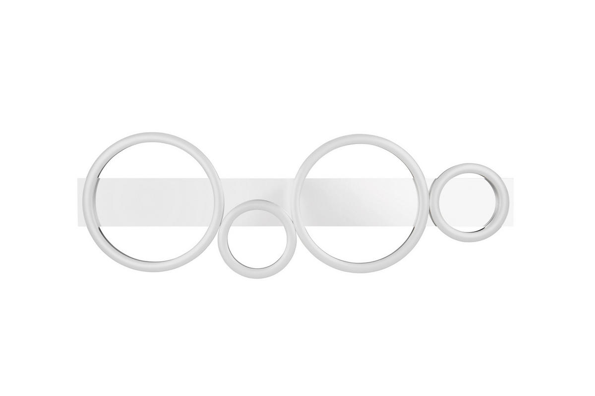 LED-DECKENLEUCHTE 72/5,5/23 cm   - Chromfarben/Titanfarben, Design, Kunststoff/Metall (72/5,5/23cm)