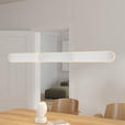 LED-HÄNGELEUCHTE 115/7,5/150 cm  - Silberfarben, Design, Metall (115/7,5/150cm) - Dieter Knoll