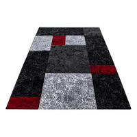 WEBTEPPICH 120/170 cm Hawaii 1330 Rot  - Rot, KONVENTIONELL, Textil (120/170cm) - Novel