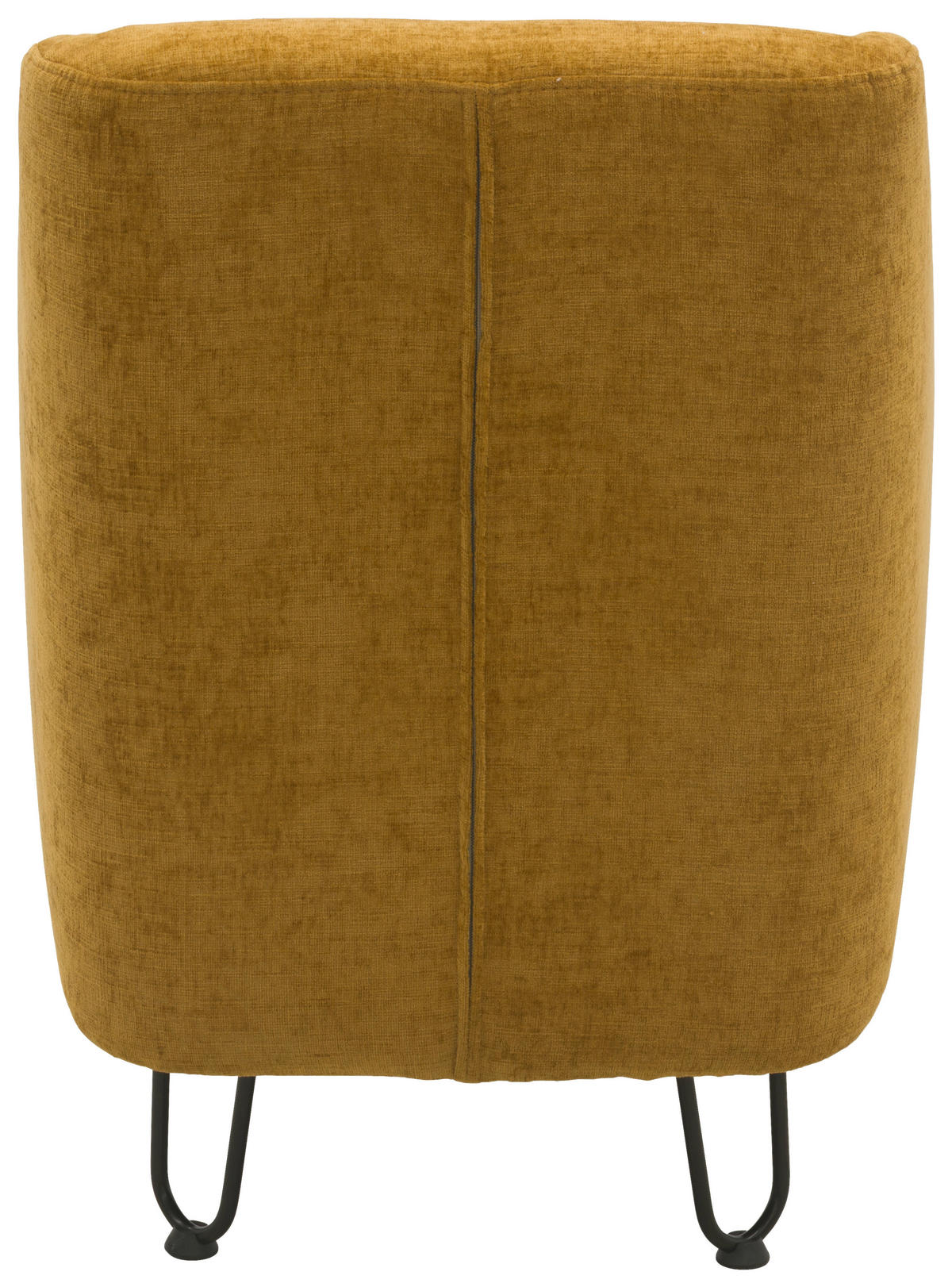 SESSEL in Chenille Goldfarben  - Goldfarben/Creme, Basics, Textil/Metall (60/71/83cm) - Livetastic